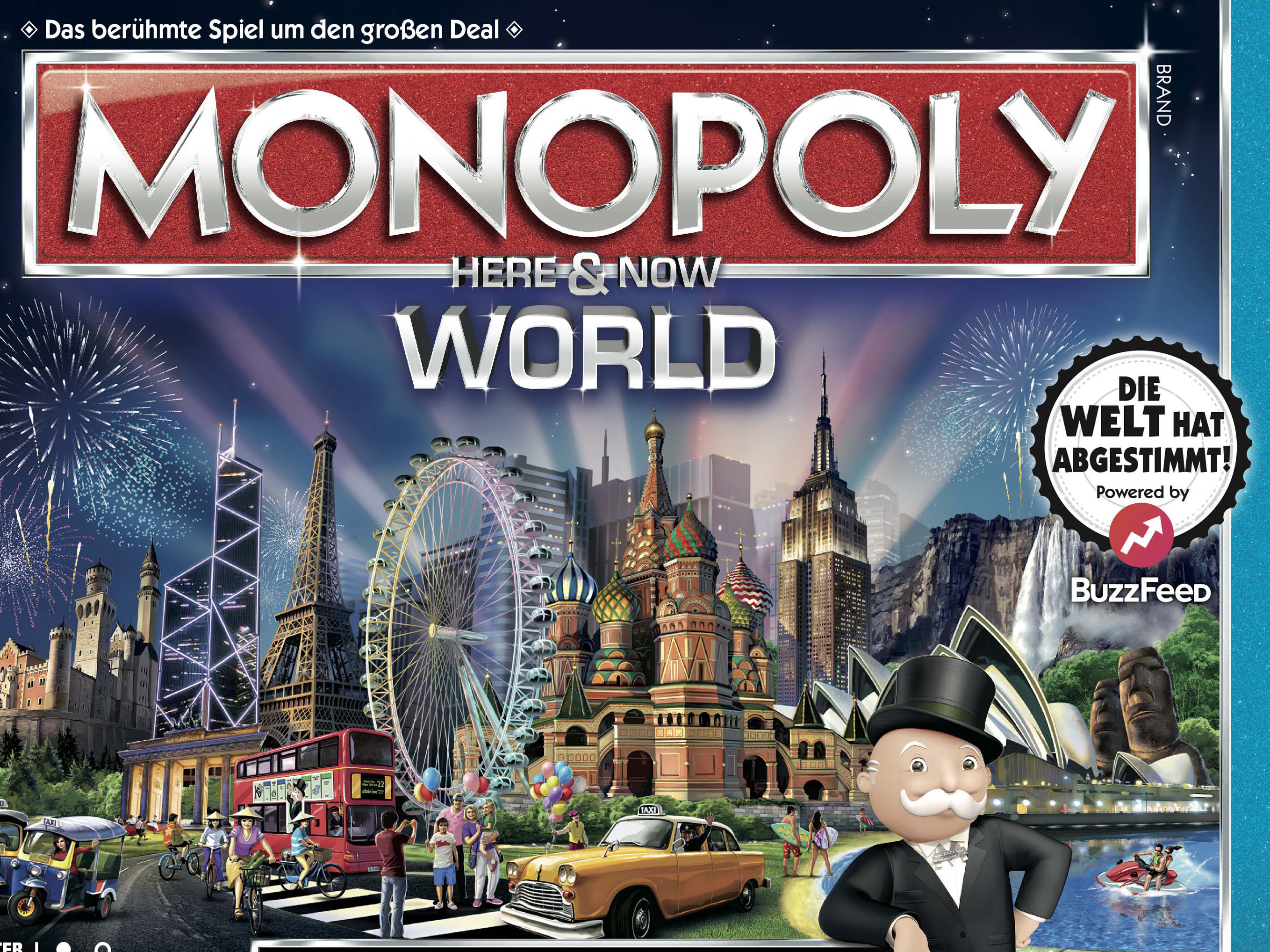 Monopoly World, Spiel, Anleitung und Bewertung auf Alle Brettspiele
