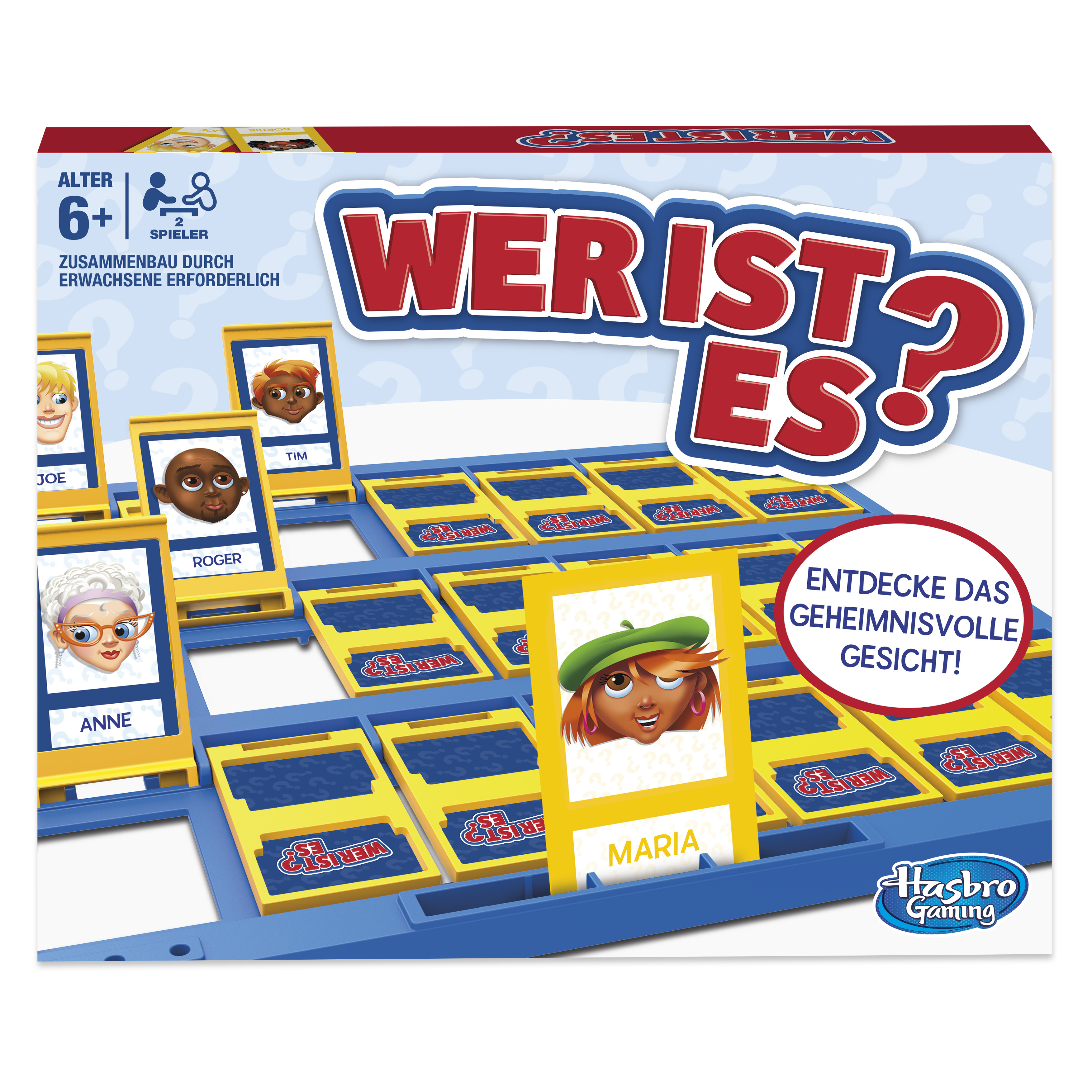 Wer ist es?, Spiel, Anleitung und Bewertung auf Alle Brettspiele bei