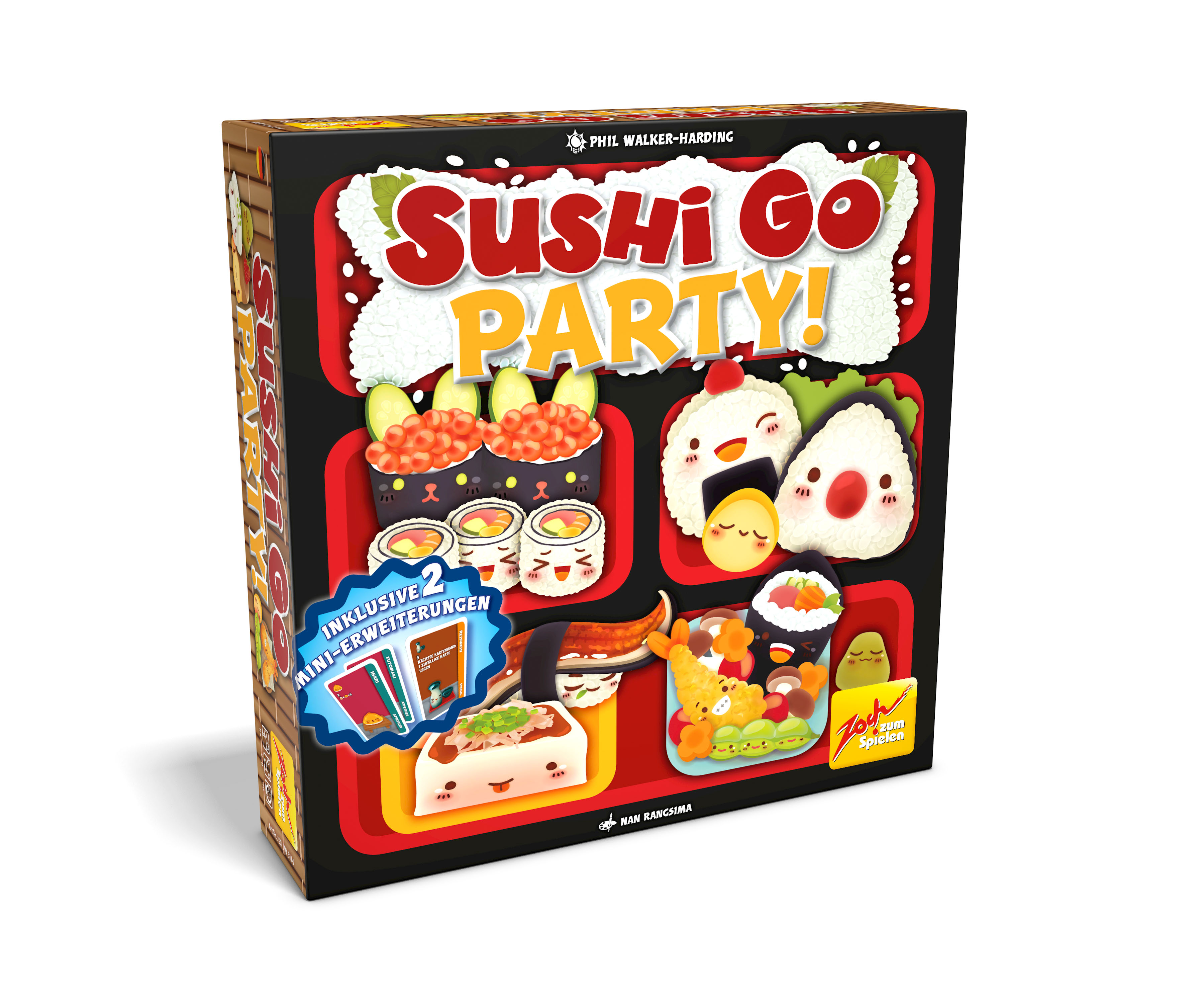 Sushi Go Party!, Spiel, Anleitung und Bewertung auf Alle Brettspiele